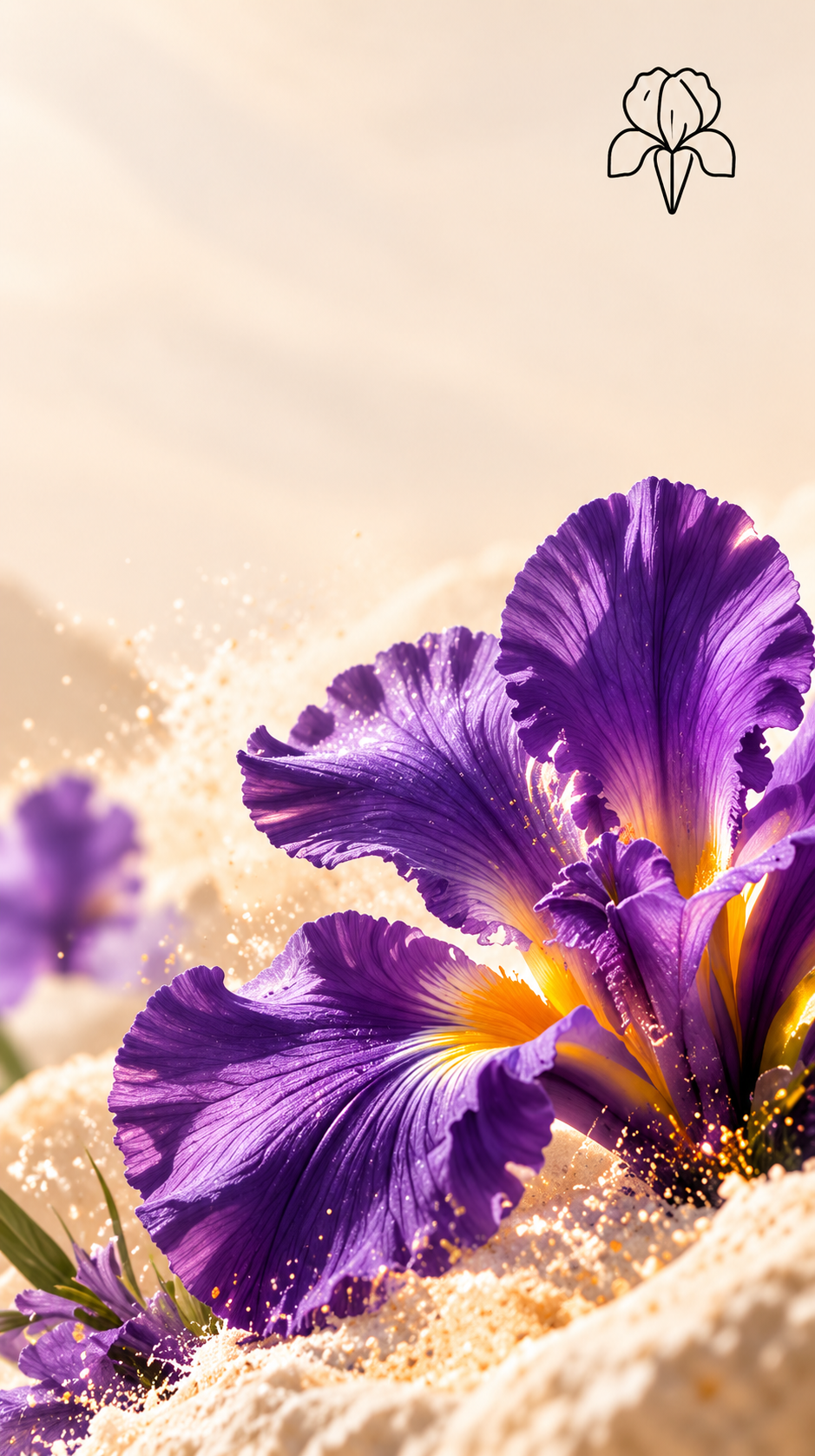 POWDERY IRIS